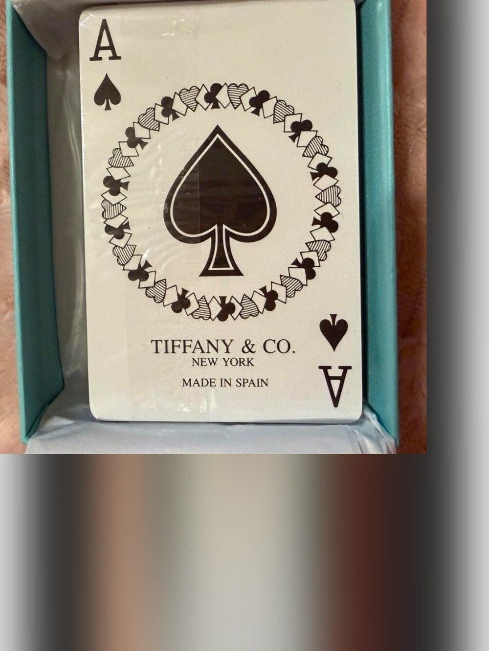 Tiffany & Co. Blue Playing Cards - Tiffany Blue